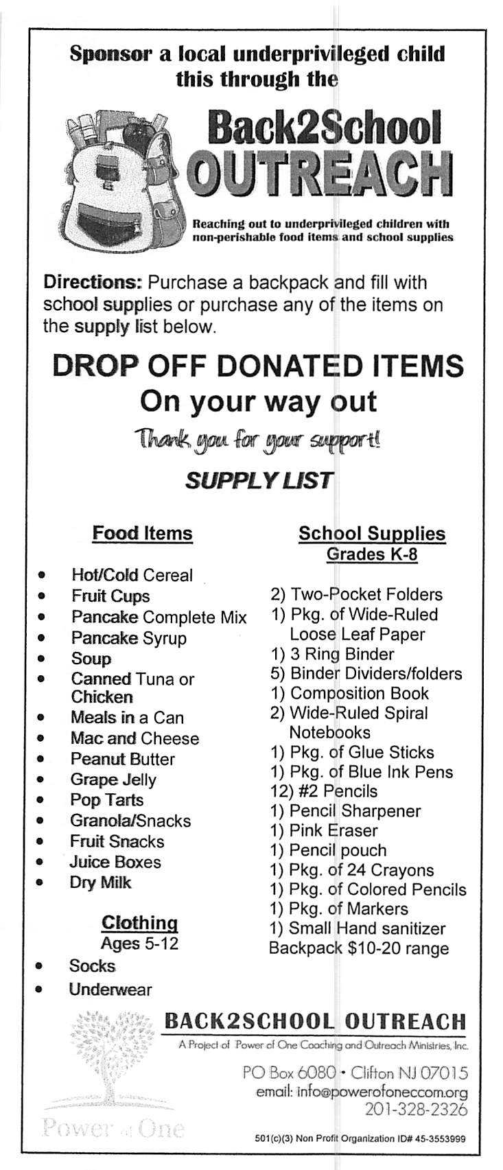 CLIFTON FMBA 21 Backpack Program